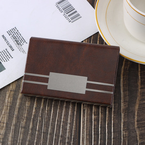 HF YZ-040 Hộp Đựng Thẻ Kinh Doanh Chống Trộm Sáng Tạo Đựng Thẻ Kinh Doanh Thẻ Thành Viên Chứng Minh Thư Thời Trang Hợp Kim Nhôm Nút - Product Image 6