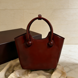 Sac fourre-tout de luxe de haute qualité pour femme, en cuir véritable de marque célèbre, sac cosmétique, sac cadeau grande capacité, <span class=keywords><strong>catalogue</strong></span> exclusif - Product Image 1