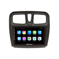 Para Renault Sandero Symbol 2014-2017 Radio de Coche Android con GPS de Navegación, Estéreo de Doble 2 Din con Dispositivo de 9 Pulgadas Octa-Core Quad