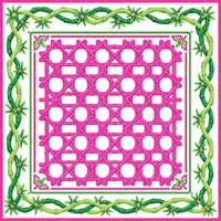 Tapis de Mahjong Américain en Néoprène Personnalisé, Motif Cheval, Noël Moderne, Bord Verrouillable, Antidérapant, Écologique, Silencieux, Vert Rose Rouge