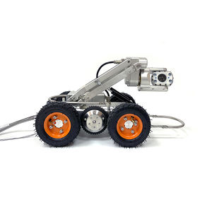 Venta directa de fábrica IP68 CCTV Pipe Crawler Cámara Robot Cámara de inspección de alcantarillado con sistema de informes y grabación de video en tiempo real - Product Image 2