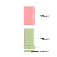 Tube de baume déodorant vide en plastique personnalisé de 20 g avec fond rotatif pour emballage de stick de blush