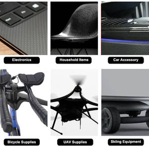 定制数控切割锻造碳纤维片材，价格碳纤维织物100% 纯碳纤维斜纹平纹/斜纹0.2-60毫米 - Product Image 5