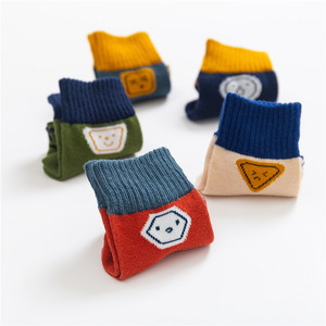 어린이 양말 가을 겨울 새로운 중간 튜브 양말 귀여운 만화 1-12 세 소년 소녀 아기 양말 - Product Image 3
