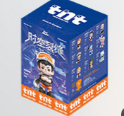 Vente en gros transfrontalière PVC TNT Boy Rayan Time Rift Series Boîte mystère Collection Ornements de bureau Mini pendentif Figurine d'action Anime