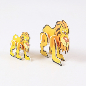 Custom giocattoli di gomma piuma di <span class=keywords><strong>puzzle</strong></span> bambino 3d di carta di <span class=keywords><strong>puzzle</strong></span> di arte 3d giocattoli di <span class=keywords><strong>puzzle</strong></span> modello animale - Product Image 2