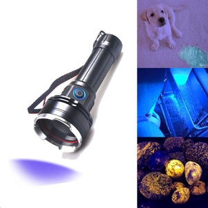 Powerful 30W USB C 365nm UV Black Light Flashlight With Black Filter Rechargeable <strong>Scorpion</strong> Hunting Ultraviolet Torch - Product Image 1