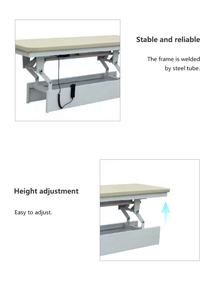 Ziekenhuismeubilair HF-776 Comfortabel Wit In Hoogte Verstelbaar Elektrische Onderzoekstafel Onderzoeksbed - Product Image 4