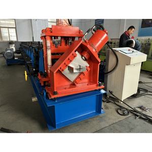 C Z Purlin 성형 기계 PLC 및 엔진 건식 벽체 스터드 트랙 태양광 브래킷 용 장비 제작 - Product Image 5