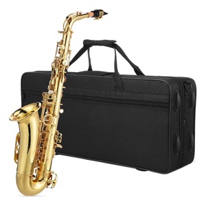 <span class=keywords><strong>Saxophone</strong></span> alto en laiton doré E-Tone, instrument à vent de qualité supérieure, directement de l'usine, pour débutants adultes - Product Image 2