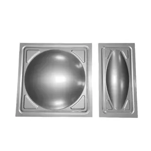 New 304/316 Moulded Stainless Steel Panels for Home/Hotel Use Pressed Sectional Water Tank Plate