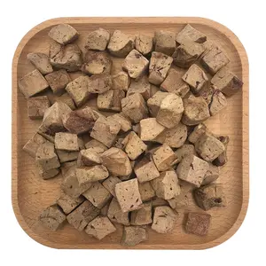 Wholesale price 100% pure freeze-dried raw duck liver pet treats