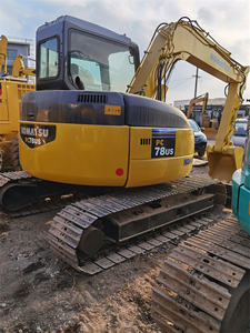 Pelleteuse d'occasion Pc 78US Haute qualité petite mini pelleteuse d'occasion Komatsu PC78US 7 tonnes PC78US-6 d'occasion - Product Image 2
