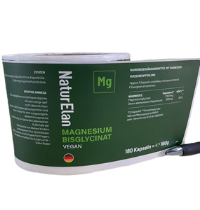 Tùy chỉnh Vinyl tự dính nhãn không thấm nước cho nhựa và chai thủy tinh với logo tùy chỉnh và in ấn - Product Image 1