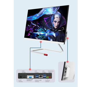 Cao Cấp 21.5 23.8 27 Inch IPS Màn Hình Máy Tính Để Bàn Chơi Game <span class=keywords><strong>All</strong></span>-<span class=keywords><strong>in</strong></span>-<span class=keywords><strong>One</strong></span> <span class=keywords><strong>PC</strong></span> Máy Tính Cho Các Trường Học Kinh Doanh - Product Image 4