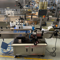 Machine d'étiquetage de bouteilles en plastique de nourriture de vente chaude