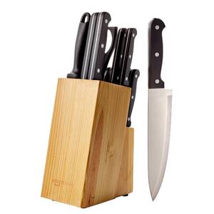مطبخ ياباني من الفولاذ المقاوم للصدأ عالي الكربون مع براية مكعبات - Product Image 1