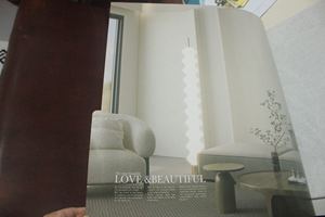 Tissu d'ameublement Jacquard fauve nordique Design moderne Polyester coton <span class=keywords><strong>tapisserie</strong></span> couverture tissée pour sacs à provisions et décoration murale - Product Image 4