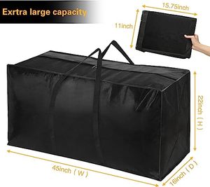 Sacs de déménagement extra-larges, imperméables et résistants à l'humidité, solution de rangement robuste pour le salon - Product Image 1