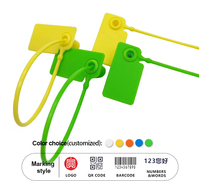 Scellés de sécurité en plastique de haute qualité serrures jetables numérotées étiquettes de sécurité inviolables pour l'emballage de produits de luxe électroniques