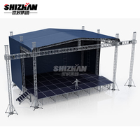 Oferta Especial Escenario Portátil de Aluminio para Conciertos al Aire Libre de 290*290 y 400*400 para Eventos y DJ