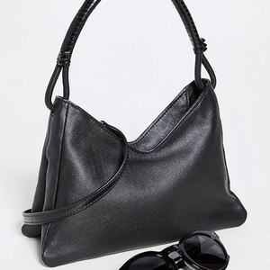 Bolso Tote de Cuero Personalizado para Mujer, de un Solo Hombro, Impermeable, Portátil, con Cierre de Cremallera, Negro, para Viajes de Primavera y Otoño - Product Image 4