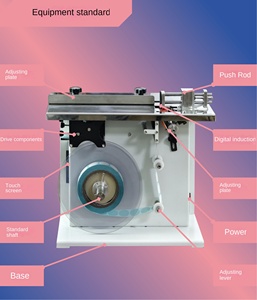 Nhỏ bán tự động máy dán nhãn điện cho hình chữ nhật carton góc bên phải niêm phong kính giấy kim loại dính - Product Image 4
