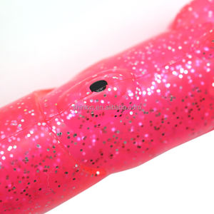 Señuelos de calamar luminosos para curricán de 9 pulgadas, faldas de pulpo de pesca de goma de plástico suave, señuelo de curricán de calamar para dragas, cadenas de margaritas - Product Image 3