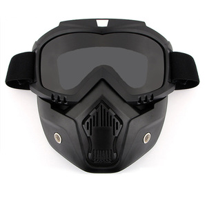 Masque de protection pour la tête de mort de haute qualité pour la conduite en extérieur, lunettes de moto tout-terrain pour motos Harley rétro - Product Image 3
