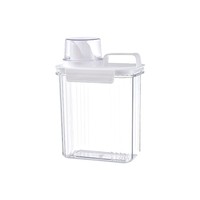 Récipient de stockage de grains en plastique ménager à usage multiple de haute qualité, anti-poussière et facile à attraper, armoire facile à tenir avec couvercle
