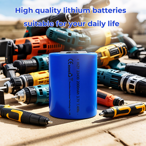 Оригинальный завод возобновляемый 3,7 В Цилиндрический литий-ионный аккумулятор <span class=keywords><strong>22430</strong></span> 2000 мАч CE сертификация 500 циклов катод LiCoO2 - Product Image 3