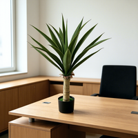 Objets décoratifs en gros, plantes artificielles en sisal, arrangements floraux pour mariage, accessoires de décoration intérieure, décoration de bureau, hôtel, chambre