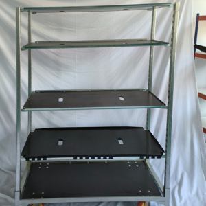 <span class=keywords><strong>Chariot</strong></span> danois robuste, structure standard de conteneur demi-rouleau, étagère en contreplaqué, présentoir pour plantes et fleurs pour jardin central - Product Image 2