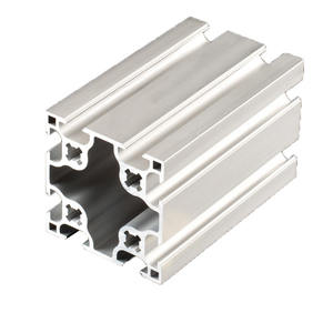 Profilé en aluminium industriel en stock, norme européenne 6060G, profilé en aluminium à double rainure, échantillon de découpe gratuit, traitement sur mesure - Product Image 5