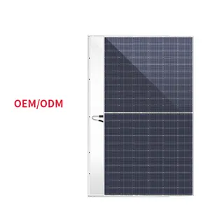 แผงเซลล์แสงอาทิตย์กําลังสูง ODM / OEM 20GW 650w 655w 660w แผงเซลล์แสงอาทิตย์โมโนคริสตัลไลน์
