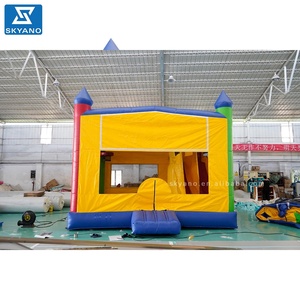 Château plein d'entrain gonflable de maison sautant le videur sautant de château avec la glissière à l'intérieur pour des enfants - Product Image 2