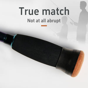 LETOYO Cannes à pêche Couvre-<span class=keywords><strong>pied</strong></span> Protecteur de poignée de protection Silicone Plug Rod TPR Equipment Protector Fishing Rods - Product Image 5