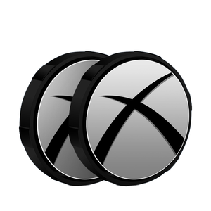 Rétroviseur Ultra-Clair à <span class=keywords><strong>Ventouse</strong></span> à 360 Degrés avec Logo de Voiture Petit Angle Mort Réflecteur de Miroir Auxiliaire Accessoire Extérieur - Product Image 3
