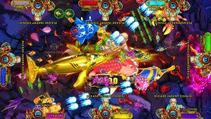 Nuovo arrivo Fish Hunter Shooting Machine <span class=keywords><strong>Game</strong></span> <span class=keywords><strong>Game</strong></span> Kit da tavolo Ocean King 3 Plus King of Dragon Pro Arcade Fish <span class=keywords><strong>Game</strong></span> in vendita - Product Image 3