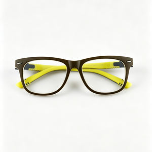 JH-TR210 Occhiali da Vista Quadrati alla Moda per Bambini, <span class=keywords><strong>Montatura</strong></span> Flessibile in TR90 per Ragazzi e Ragazze, Nuovi Occhiali Ottici Bicolore Colorati - Product Image 6