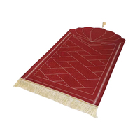 Tapis de prière musulmane, nouveau design, épais et doux, musulman,
