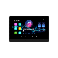 7 İnç Ev Akıllı 8x30W Güçlü Duvar Tipi Amplifikatör Android 11 Ses Sistemi Bluetooth Ses Kontrol Paneli WIFI Stereo Müzik Çalar