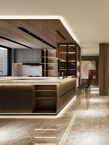 Gabinetes de cocina modulares de madera modernos baratos de Australia, conjunto de diseños al por mayor, fabricantes de muebles de armario de cocina - Product Image 5