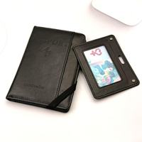 Portefeuille de voyage multifonction en cuir PU avec protection RFID, organiseur de billets et de passeports, personnalisable