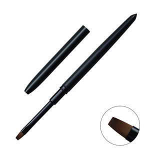 10 adet fabrika malzemeleri özel etiket OEM servis tırnak araçları mat siyah tırnak sanat boyama kalem fototerapi jel fırça kalem - Product Image 6