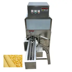 Commercial Fresh Corn Thresher Machine Fully Automatic Sweet Corn Peeler And Thresher Corn Sheller