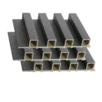 Panneaux muraux Spock et revêtement extérieur résistant aux intempéries avec un design moderne, installation facile, utilisation en extérieur