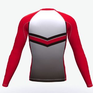 Fabricante de calidad y venta al por mayor personalizado rash guard manga larga rashguard LICRA camiseta para hombres - Product Image 3