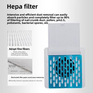 Machine à <span class=keywords><strong>vernis</strong></span> à ongles pour manucure professionnelle 36W facile à nettoyer puissance d'aspiration super sous vide réglable nouvel outil en plastique de conception - Product Image 4