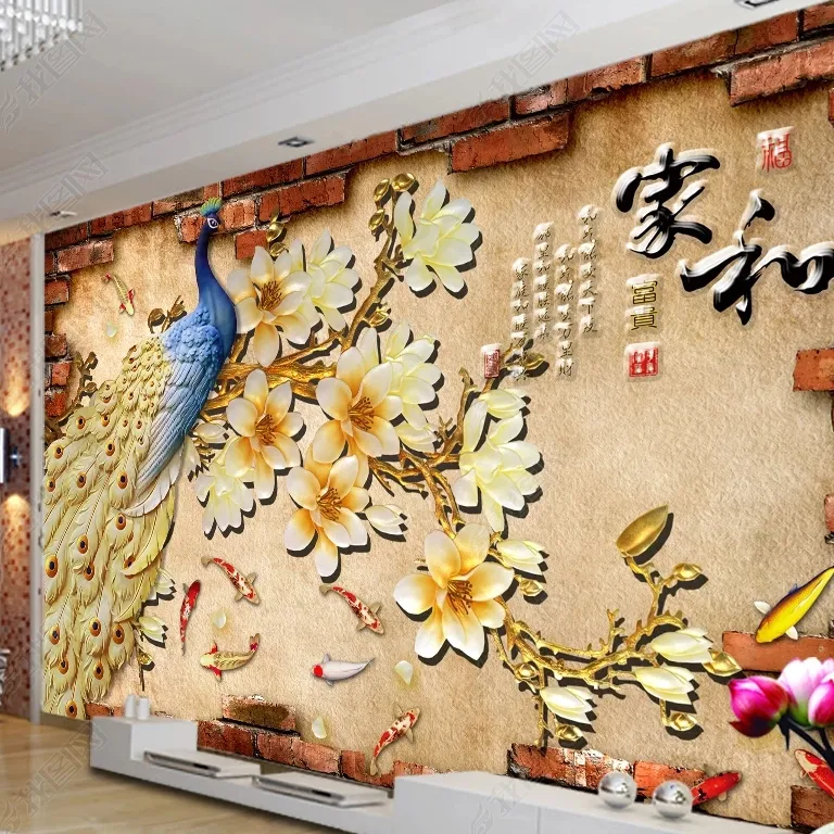 3Dホームデコレーションシルク布壁紙ロール/ホテル天井/装飾/バー壁紙100X144インチ